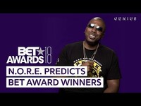 Thumbnail for the N.O.R.E. - Predicts Cardi B, Drake, & Beyoncé Will Win At The 2018 BET Awards link, provided by host site