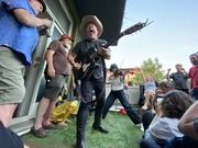 Thumbnail for the Jon Langford - private rooftop, Brooklyn link, provided by host site
