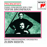 Thumbnail for the Sergei Prokofiev - Prokofiev: Piano Concertos Nos. 1, 3 & 5 link, provided by host site