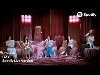 Thumbnail for the ITZY - 'Promise' Spotify Live Version | OUT NOW link, provided by host site