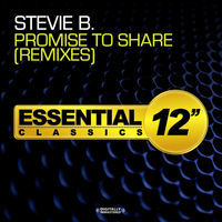 Thumbnail for the Stevie B - Promise To Share - Remixes link, provided by host site