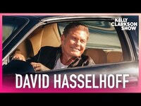 Thumbnail for the David Hasselhoff - Pulls Up In K.I.T.T. Car From "Knight Rider" link, provided by host site