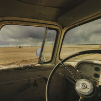 Thumbnail for the Noeline Hofmann - Purple Gas / Lightning in July (Prairie Fire) link, provided by host site