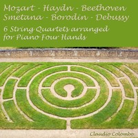 Thumbnail for the Alexander Borodin - Quartet in D Major: II. Scherzo. Allegro - Version for Piano Four Hands link, provided by host site