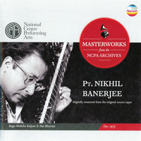 Thumbnail for the Nikhil Banerjee - Raga Maluha Kalyan and Nat Bhairav (Masterworks from the NCPA Archives, Dec. 1975) link, provided by host site