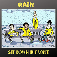 Thumbnail for the Sit Down In Front - Rain link, provided by host site