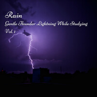 Thumbnail for the Reading and Studying Music - Rain: Gentle Thunder Lightning While Studying Vol. 1 link, provided by host site