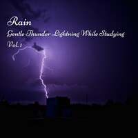 Thumbnail for the Reading and Studying Music - Rain: Gentle Thunder Lightning While Studying Vol. 1 link, provided by host site