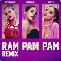 Thumbnail for the Natti Natasha - Ram Pam Pam (Remix) link, provided by host site