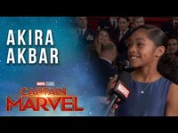 Thumbnail for the Monica - Rambeau actress Akira Akbar LIVE from the Captain Marvel Red Carpet Premiere! link, provided by host site