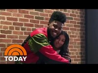 Thumbnail for the Khalid - Re-creates a 2017 picture with a fan on the TODAY plaza link, provided by host site