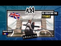 Thumbnail for the Steve Aoki - Re-Creating The Titanic On The River Thames, London 2015 link, provided by host site