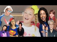 Thumbnail for the JoJo Siwa - Re-Creating Youtubers intros! *TERRIBLE* *LOL* link, provided by host site