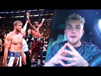 Thumbnail for the Jake Paul - REACTING TO KSI vs LOGAN PAUL (full fight) link, provided by host site