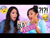 Thumbnail for the Niki and Gabi - REACTING TO OLD VIDEOS link, provided by host site