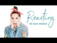 Thumbnail for the Ashley Tisdale - Reacting to Old Videos | Ashley Reacts link, provided by host site