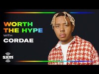 Thumbnail for the Cordae - Reacts To Being Played On The Radio | Worth The Hype | SiriusXM link, provided by host site