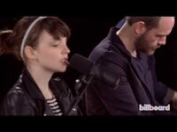Thumbnail for the Chvrches - "Recover" LIVE Billboard Studio Session link, provided by host site