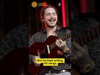 Thumbnail for the Post Malone - Reflects on his rise to fame and backlash #shorts link, provided by host site