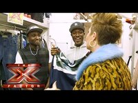 Thumbnail for the Reggie 'N' Bollie - Reggie ’N’ Bollie get the swag look with Very.co.uk | The X Factor 2015 link, provided by host site