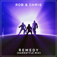 Thumbnail for the Rob & Chris - Remedy (Hardstyle Mix) link, provided by host site