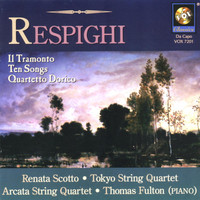 Thumbnail for the Ottorino Respighi - Respighi: Il Tramonto, Deita Silvane, Quartetto Dorico link, provided by host site