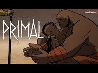 Thumbnail for the KAMAU - Reunites With His Daughter | Genndy Tartakovsky's Primal | adult swim link, provided by host site