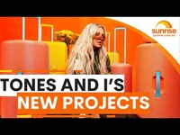 Thumbnail for the Tones and I - Reveals her exciting new projects link, provided by host site