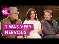 Thumbnail for the Selena Gomez - Reveals How She Felt Nervous Recording Only Murders in the Building link, provided by host site