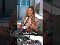 Thumbnail for the Karol G - Reveals Why She Has Rihanna & Selena Tattoos + How She Got Shakira's Number link, provided by host site