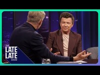Thumbnail for the Rick Astley - Rickrolling, early fame and hitting the road | The Late Late Show link, provided by host site