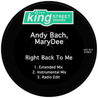 Thumbnail for the Andy Bach - Right Back To Me link, provided by host site