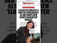 Thumbnail for the Gatlin - ROLLING STONE! #taylorswift #thelifeofashowgirl #theeldestdaughter #eldestdaughter #rollingstone link, provided by host site