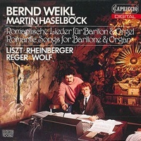 Thumbnail for the Bernd Weikl - Romantic Songs for Baritone & Organ link, provided by host site