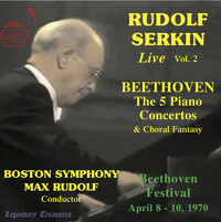 Thumbnail for the Ludwig van Beethoven - Rudolf Serkin, Vol. 2 link, provided by host site