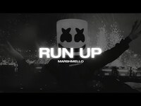Thumbnail for the Marshmello - Run Up (Official Visualizer) link, provided by host site