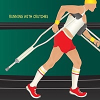 Thumbnail for the D.A.D. - Running With Crutches link, provided by host site