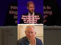 Thumbnail for the Prince Harry - ’s calls to King Charles left “unanswered” as rift “deepens” link, provided by host site