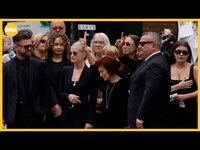 Thumbnail for the Ozzy Osbourne - ’s funeral at Black Sabbath Bridge draws thousands | GMA link, provided by host site