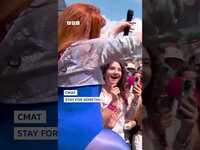 Thumbnail for the CMAT - ’s set was so good even she wanted to be in the crowd for it 😭 link, provided by host site