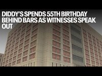 Thumbnail for the Diddy - ’s spends 55th birthday behind bars as witnesses speak out link, provided by host site