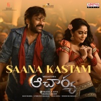 Thumbnail for the Revanth - Saana Kastam (From "Acharya") link, provided by host site