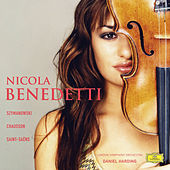 Image of Nicola Benedetti linking to their artist page due to link from them being at the top of the main table on this page