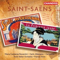 Thumbnail for the Francis Travis - Saint-Saëns: La Princesse Jaune & Suite Algérienne link, provided by host site