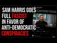 Thumbnail for the Timcast - Sam Harris Goes FULL FASCIST, Favors Conspiracies To Stop Democratic Elections, EPIC TDS link, provided by host site