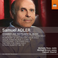 Image of Samuel Adler linking to their artist page due to link from them being at the top of the main table on this page