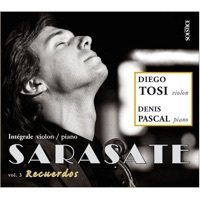 Thumbnail for the Diego Tosi - Sarasate: Complete Works for Violin & Piano, Vol. 3 link, provided by host site