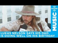 Thumbnail for the Lukas Nelson - Says his father is doing well on his birthday link, provided by host site
