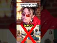 Thumbnail for the Billie Eilish - Says she has Never Been To School link, provided by host site
