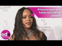 Thumbnail for the Rihanna - Says she hates excluding people link, provided by host site